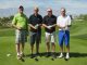 ALSAC President and CEO Rick Shadyac with golf foursome