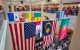 Each flag represents a country that a St. Jude staff member is from, and hangs in the lobby of the Danny Thomas Research Center
