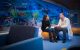 St. Jude patient Courtney talking with Jeremie Estepp, MD. Courtney has been a patient at St. Jude since before she was born.