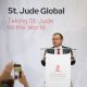 press conference to announce St. Jude Global initiative