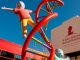 An artistic recognition of the Pediatric Cancer Genome Project resides on the St. Jude campus near the Chili’s Care Center.