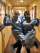 Two nurses in PPE