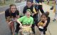 Micah and his siblings at their first St. Jude Walk/Run to End Childhood Cancer in 2015.