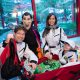 St. Jude patient Slater with his family during Halloween