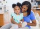 St. Jude patient Ari'Yanna with her mom, D'Yana