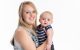 St. Jude patient Braxton with his mom, Nadine