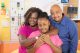 Elani, St. Jude patient, with her family