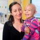 St. Jude patient Esmeralda with her mom