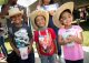 St. Jude patient Keeton with friends