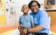 St. Jude patient Skyler with his grandma, Latresa