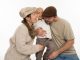 St. Jude patient Luigi pictured with his mom, Tomoko and dad, Louis