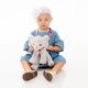 St. Jude patient Olivia featured here with a stuffed animal