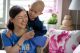 riku and his mom, Noriko