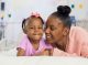 St. Jude patient Stanyiah with her mom