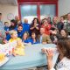 Mabry at her No More Chemo party