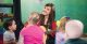 Music Therapist Amy Love holds a group session.