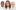 Marlo Thomas poses with patients Nikalis and Bridget