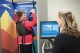 Brandy Wilbanks (at left) participates in a test as part of the St. Jude LIFE study.