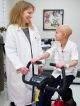 Kiri Ness, PhD, with patient Jaycee