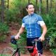 Nick Dustman with bike
