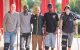 Reese Brown, Ellason Flagg III, Seth Bombet, Jalen Nash and Tyler Nelson