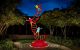 dna strand sculpture