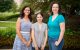 Paris student Clémence Thieblemont with Dr. Maureen McGargill and Dr. Marie Wehenkel