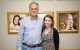 University of Bath student Lauren Gittings with John Schuetz, PhD, Pharmaceutical Sciences