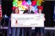Groundworks presents a check for 100,000 at the St. Jude Anchor of Hope Benefit. 