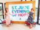 Gala attendees pose with St. Jude red wagons at the 2023 St. Jude Evening of Hope Oklahoma City. 
