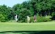 Golfers tee off at St. Jude Fairways for Hope golf tournament. 