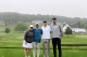Golfers line up on the green at the 2025 Fairways for Hope charity golf event in Pennsylvania. 