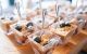 Dessert tasting dishes at the 2024 St. Hude Hope in the Harbor gala. 