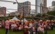 Attendees gather in Millennium Park for St. Jude Dream Chicago. 