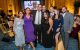 Attendees post at the 2023 St. Jude Magic Carpet Ride Gala. 