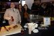Wall Street Taste of New York caterers present steak and steak sauce. 