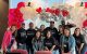 KBDR Radiothon supporters gather together wearing St. Jude This Shirt Saves Lives T-shirts. 