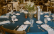 A dining table set for the Dick Hiley Bass Classic celebration banquet. 