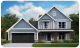 Artistic rendering of the 2024 Cleveland St. Jude Dream Home Giveaway house