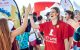 Supporters gather during the St. Jude Walk/Run® in Tulsa.