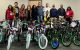 St. Jude team builds bikes for the community. 