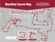 St. Jude Memphis Marathon course map