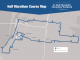 St. Jude Memphis Half Marathon course map