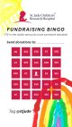 fundraising bingo card with donation dollar amounts
