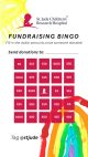 fundraising bingo card with donation dollar amounts