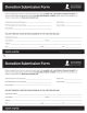 Donation Submission Form