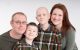 St. Jude patient Colton with his family.