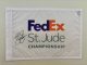 Rickie Fowler autographed pin flag