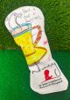 Nelly Korda autographed club cover inspired by patient art