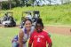 St. Jude patient Bailey with musician Hannah Ellis